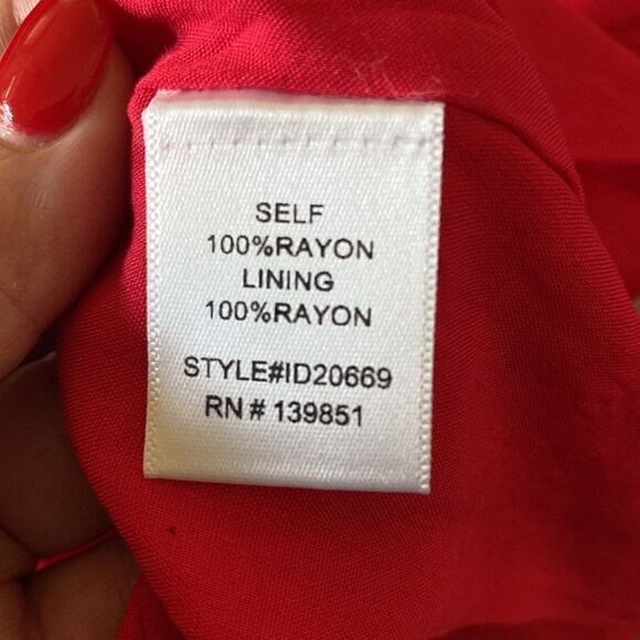 ODDY Off the Shoulder Floral Dress Size Large - Picture 5 of 5